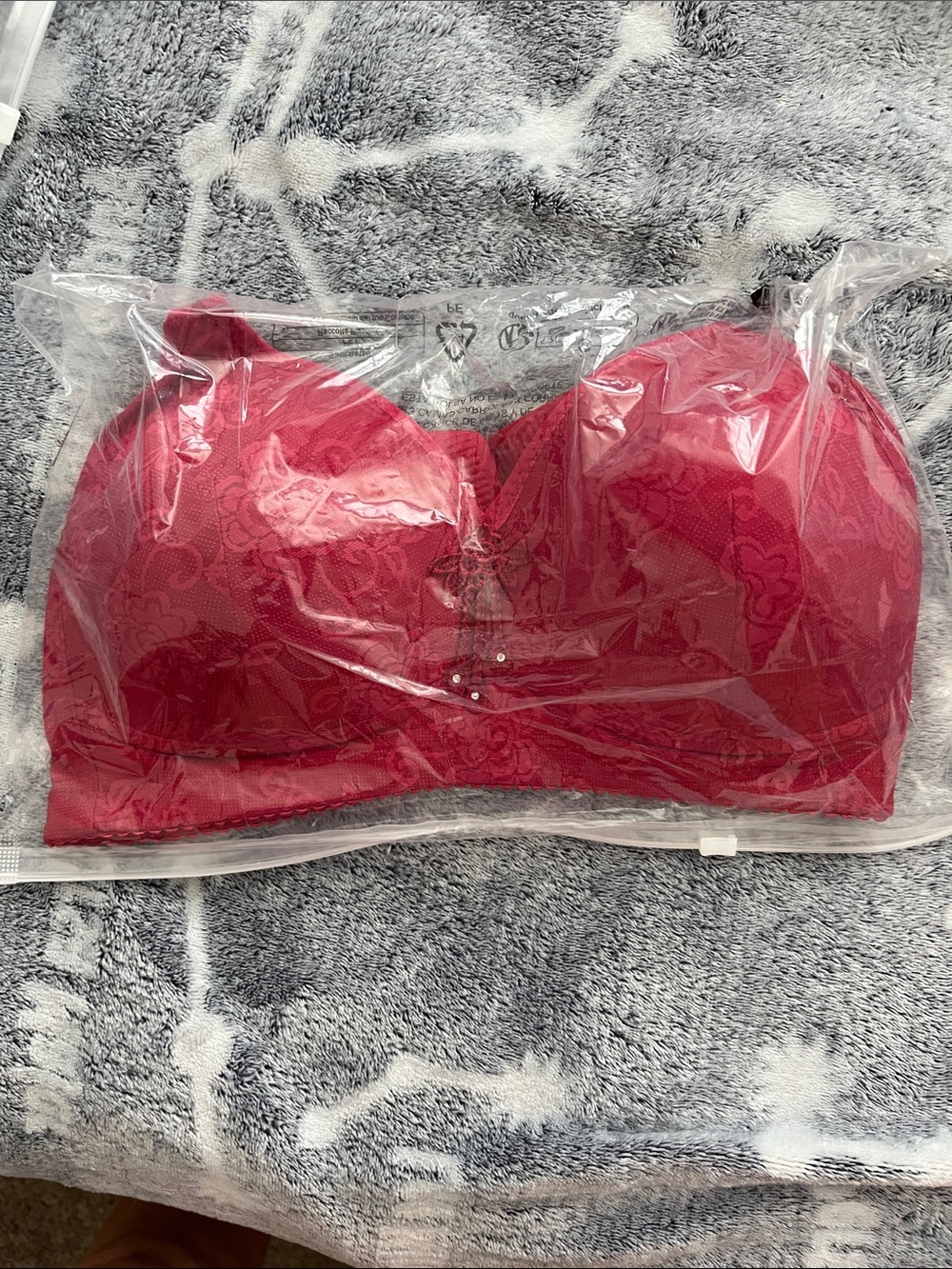 BNIB Red Lace Strapless Bra - Women Intimates & Sleepwear